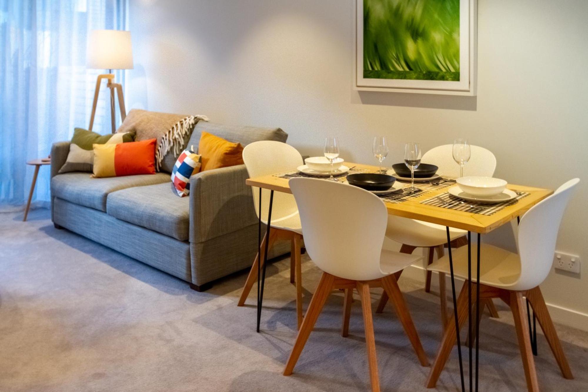 Latimer Square 1 Bed 1 Bath - Single Level Крайстчърч Екстериор снимка
